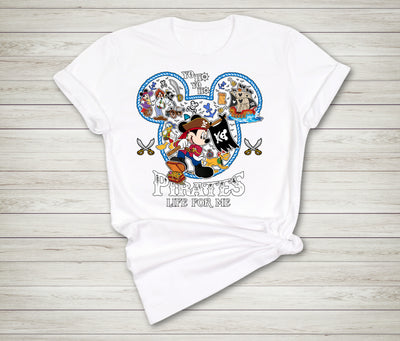 Pirate Night Life for Me #2 Disney Cruise inspired t-shirt front view
