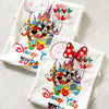 Disney castle bound t-shirt – styled flat lay with travel essentials