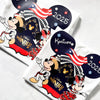 Folded Disney cruise vacation t-shirt with custom All Aboard the Wonder print
