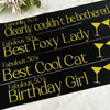 Custom Printed Sash