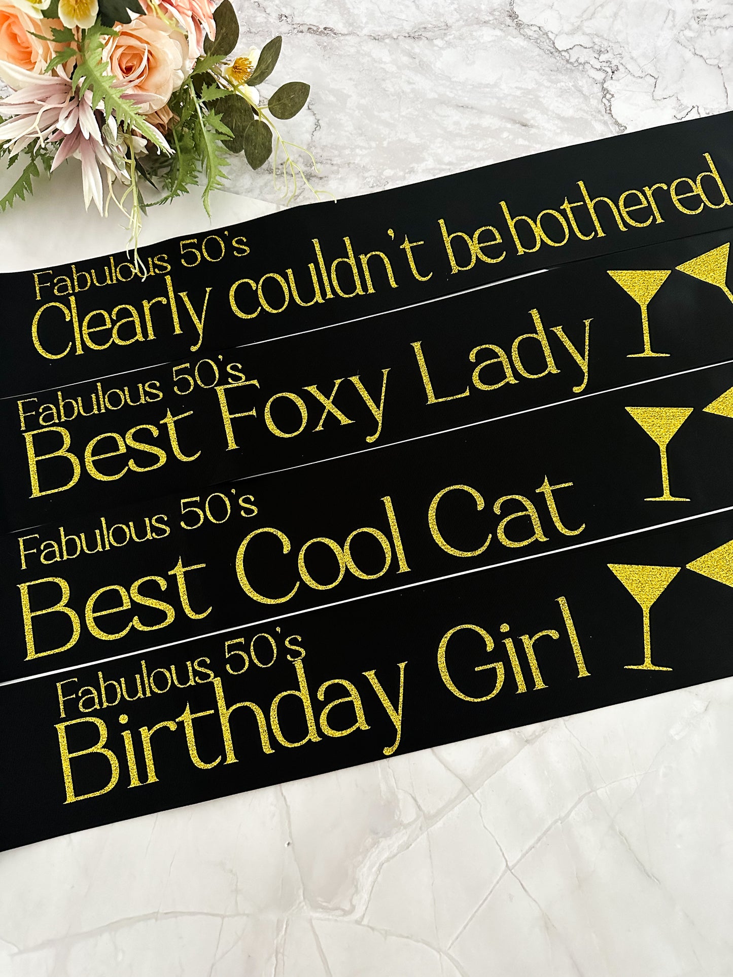 Custom Printed Sash
