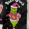 Fun Grinch Pink Christmas Tshirt – perfect gift for Grinch fans and holiday celebrations