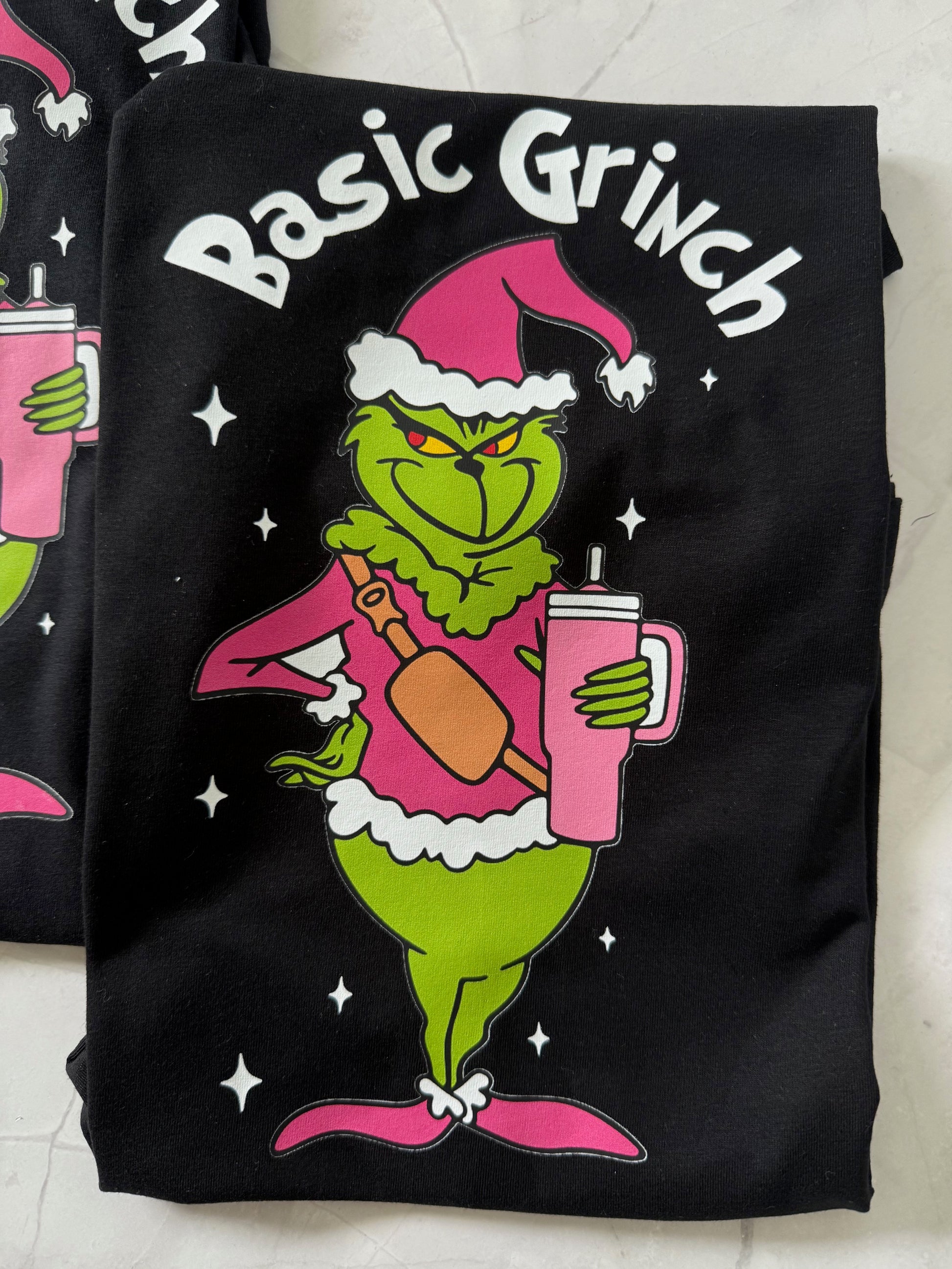 Fun Grinch Pink Christmas Tshirt – perfect gift for Grinch fans and holiday celebrations