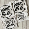 Mama Bear graphic t-shirt in family bear collection