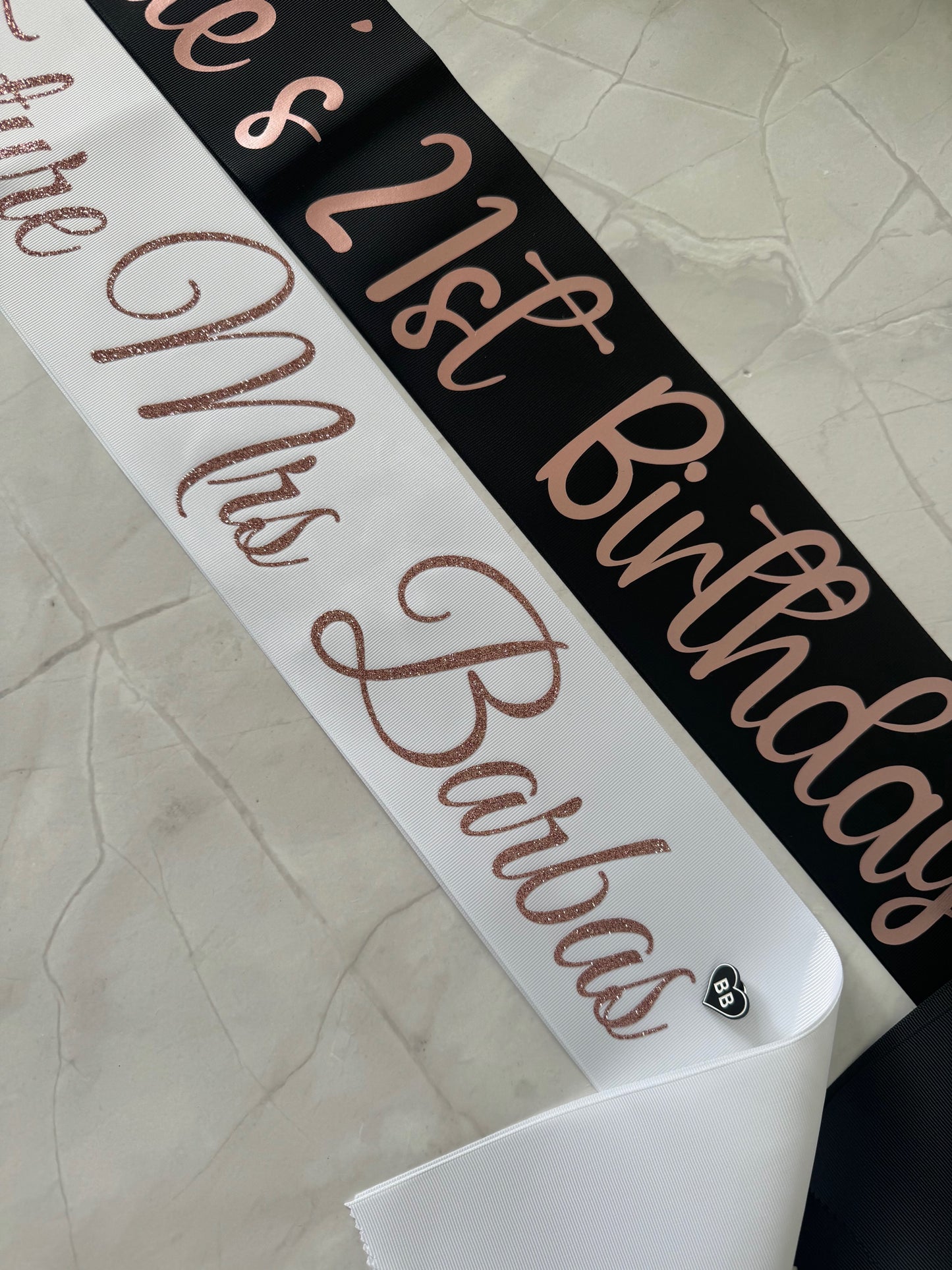 Custom Printed Sash
