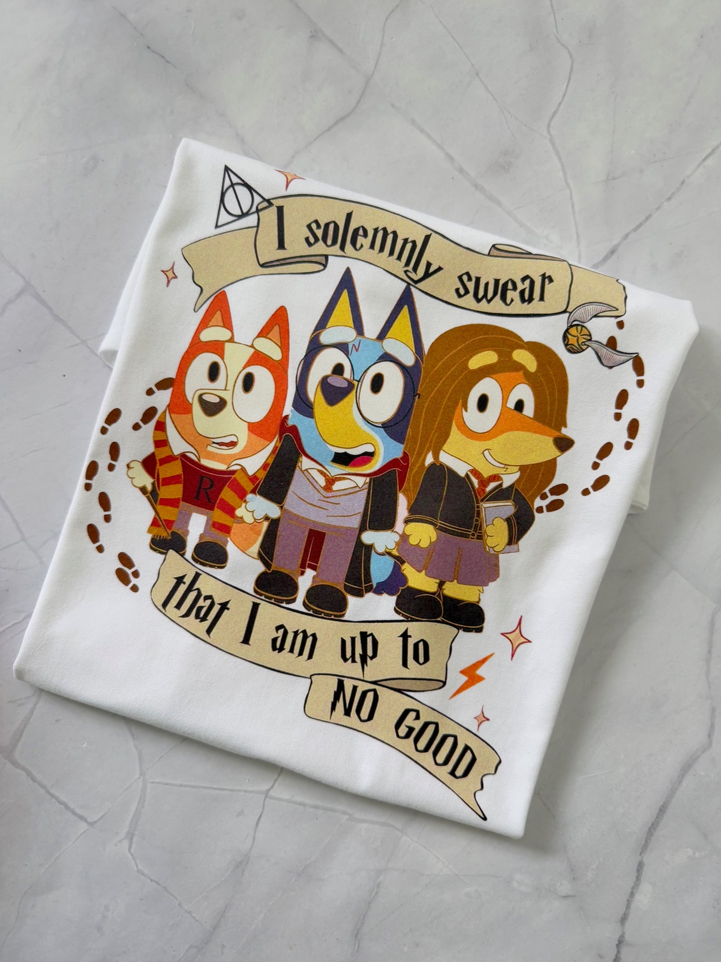 Custom Bluey Inspired TShirt – Pick your Character (Image Set 3)