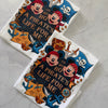 Customisable Disney Pirate Night cruise shirt with treasure map design