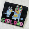 Flat lay of Girl Dad Style tee 