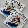 Close-up of Mouse Ahoy design on Disney Cruise inspired t-shirt