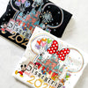 Classic Magical Kingdom t-shirt with vintage-style Disney-inspired castle design, laid flat on a neutral background.