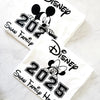Disney Mickey and Minnie Club tee – soft cotton fabric close-up