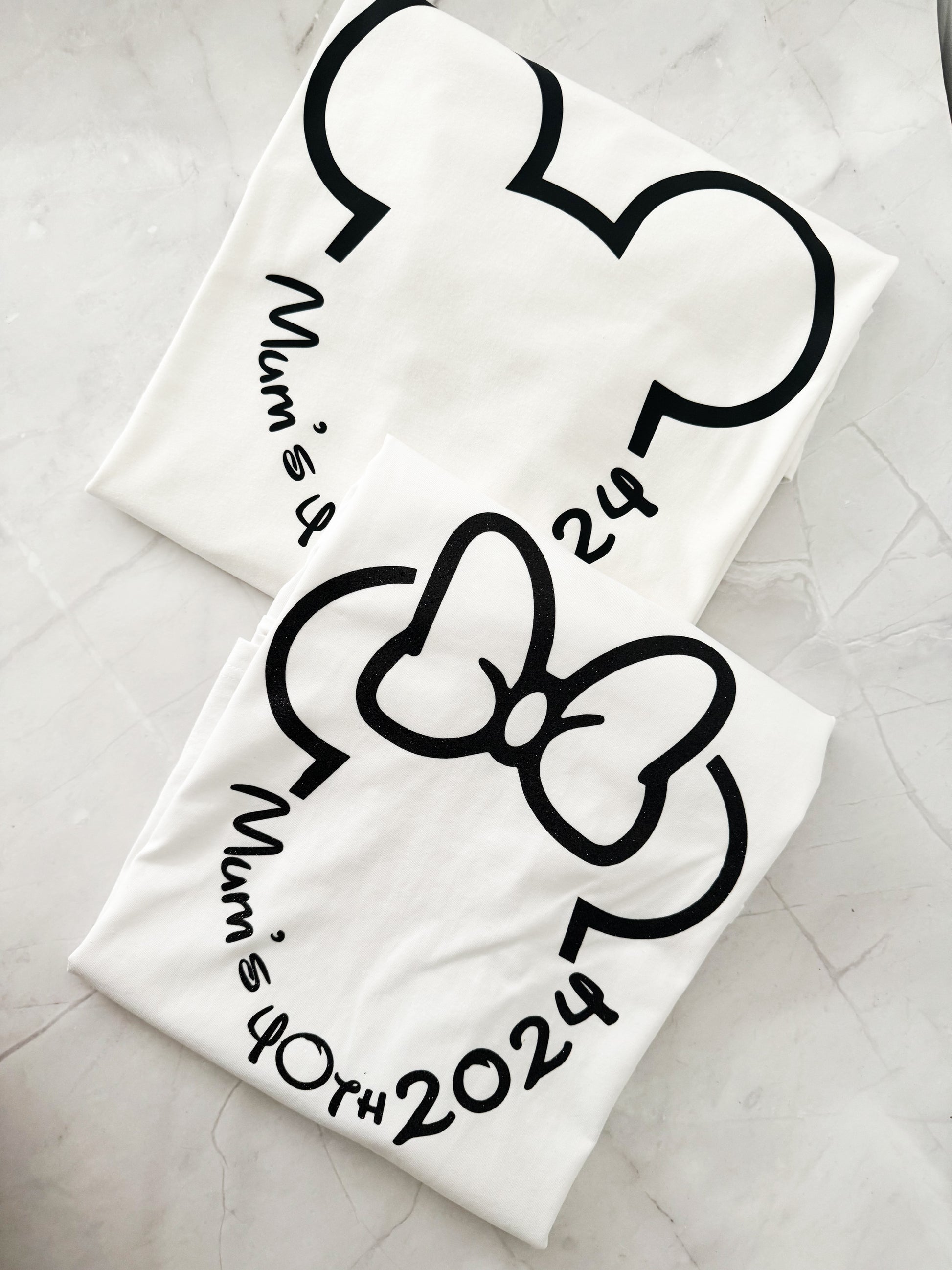 Custom Disney kids tee – perfect for theme park trips and family photos