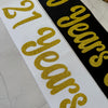 Custom Printed Sash