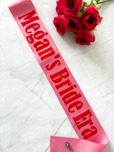 Custom Printed Sash