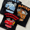 All 3 Fast & Furious Family Disney Cars inspired racing t-shirt