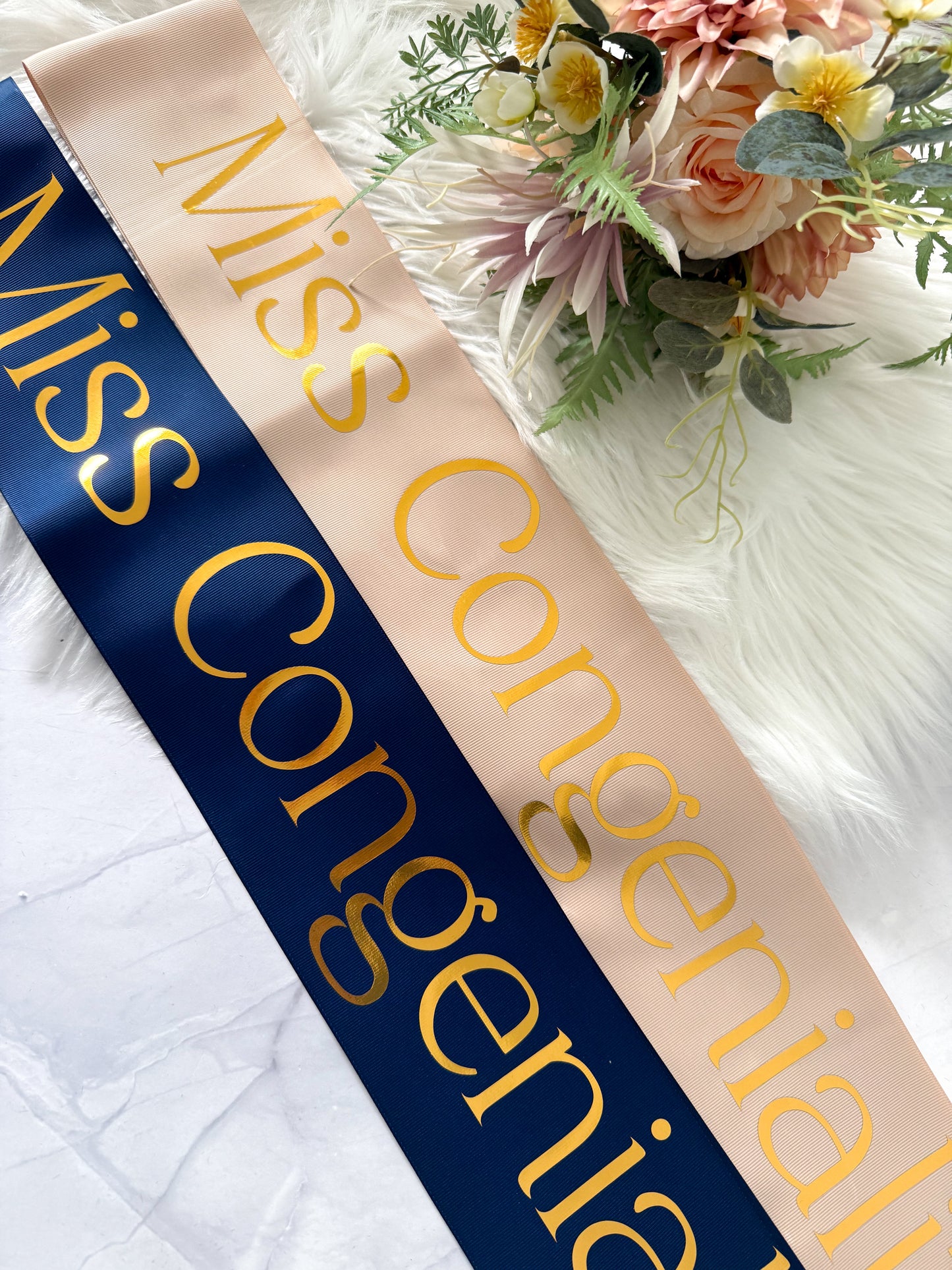 Custom Printed Sash
