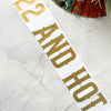 Custom Printed Sash