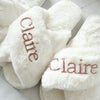 Luxe Fluffy Slippers – Custom Printed