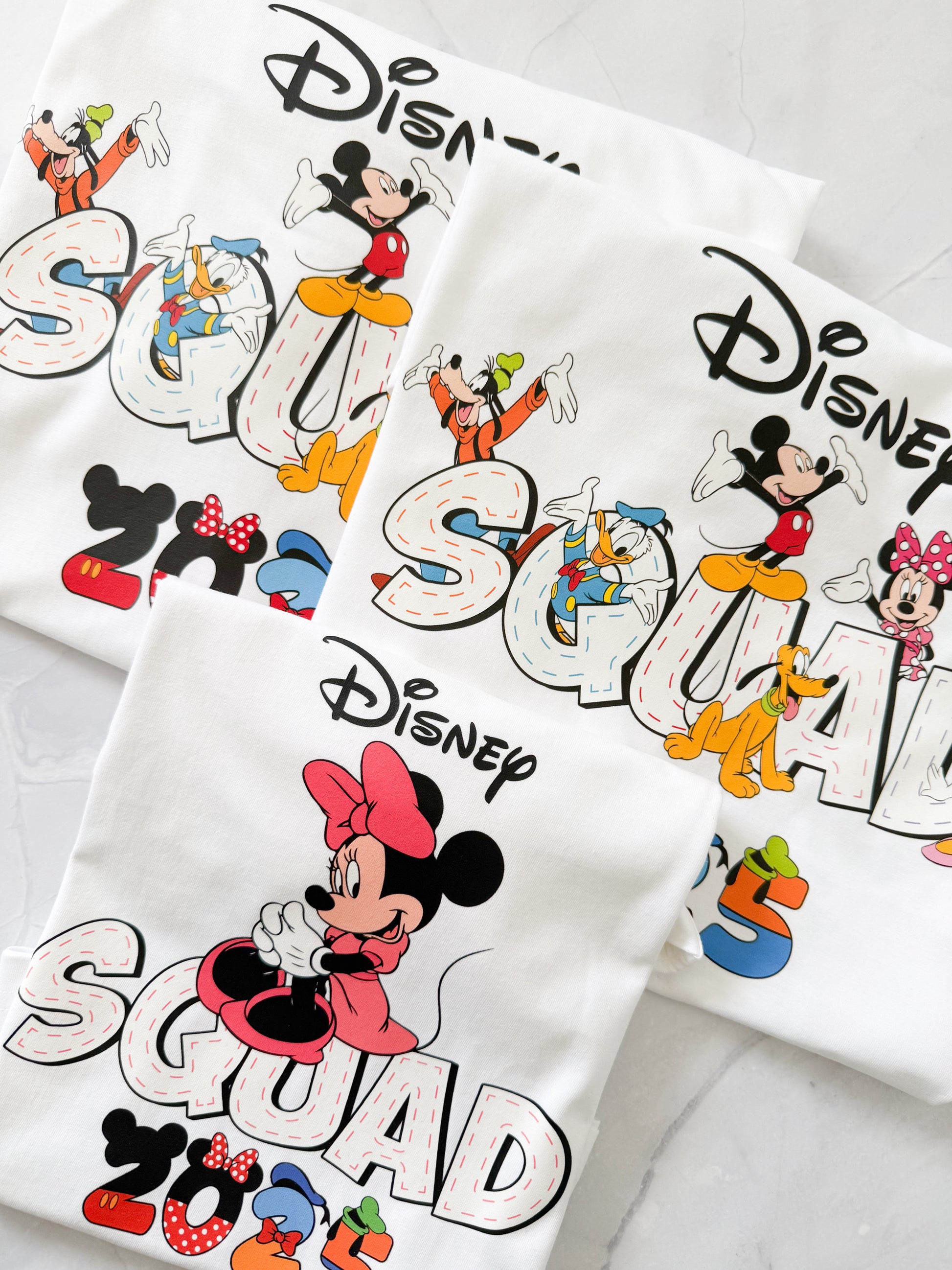 Character Squad tee – unisex Disney shirt with colourful graphic