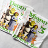 Shrek Inspired Birthday Family Tshirt