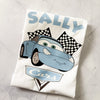 Flat Lay Fast & Furious Family Disney Cars inspired racing t-shirt