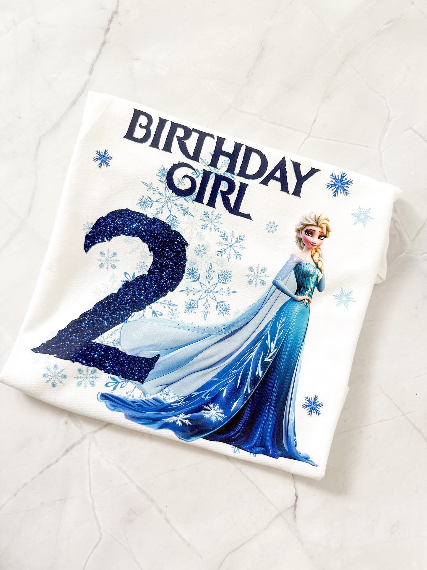 Ice Queen Birthday Shirt – Disney Frozen Elsa Inspired Tshirt
