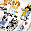 Custom Bluey Inspired TShirt – Pick your Character (Image Set 2)