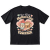 Our First Mothers Day Together Tshirt - Coffee and Baby Bottle Matching Tees
