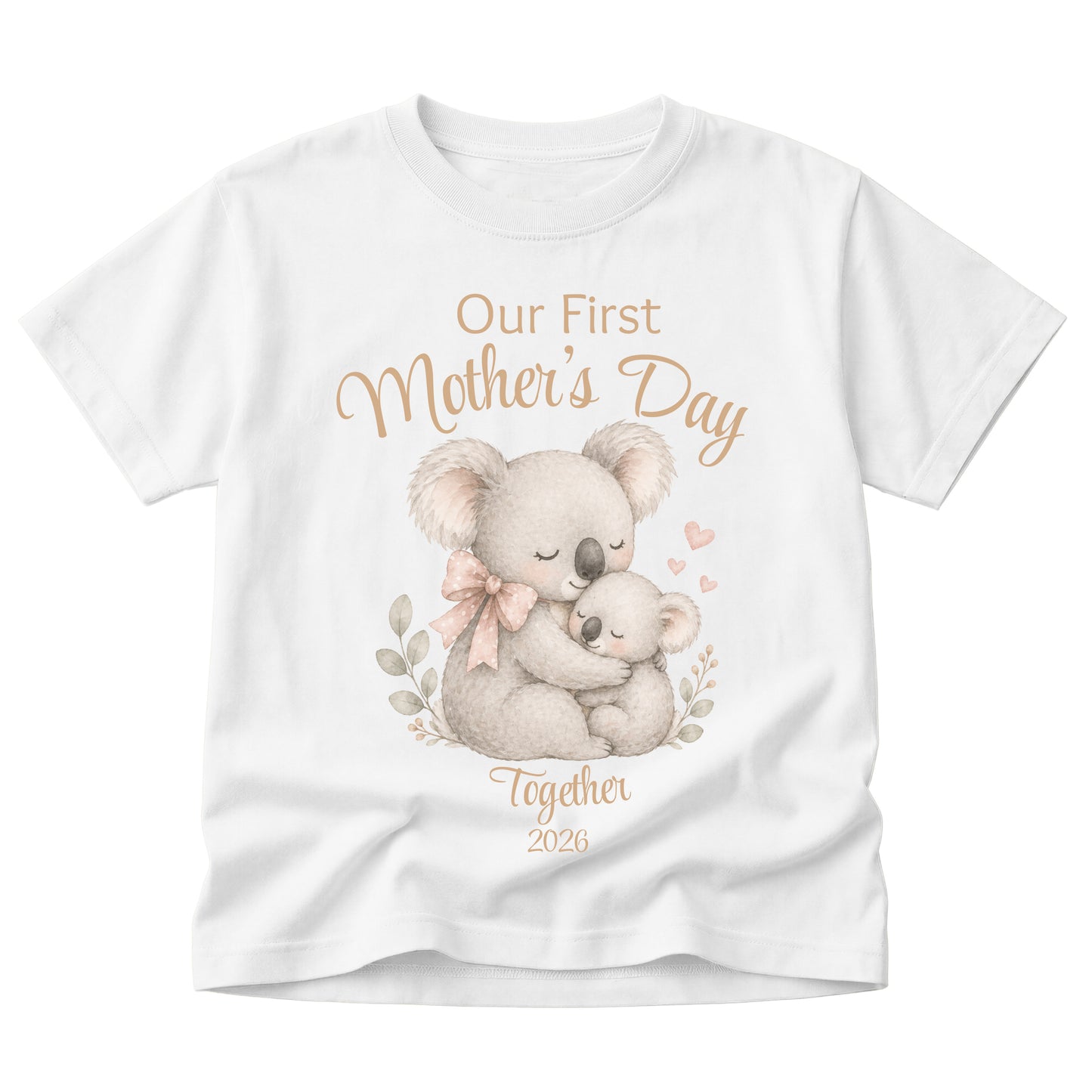 Our First Mothers Day Together 2026 Tshirt - Koala Matching Tees