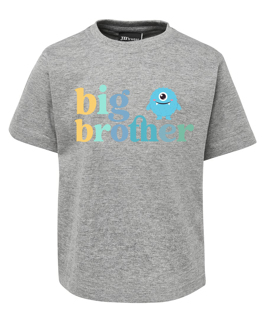 Big Brother with Monster - Pregnancy Reveal Announcement Tshirt