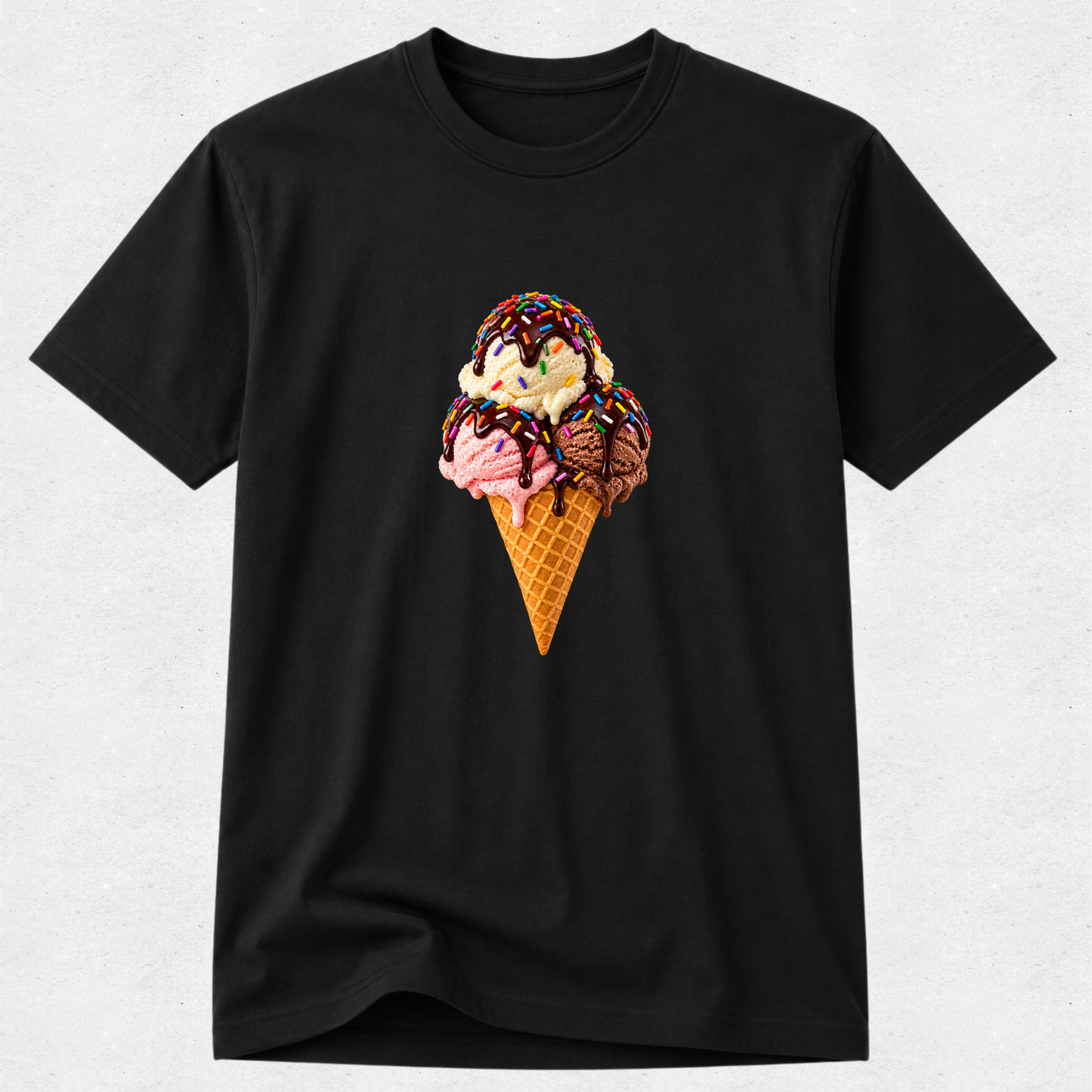 Matching Parent & Child Tshirt - Ice Cream
