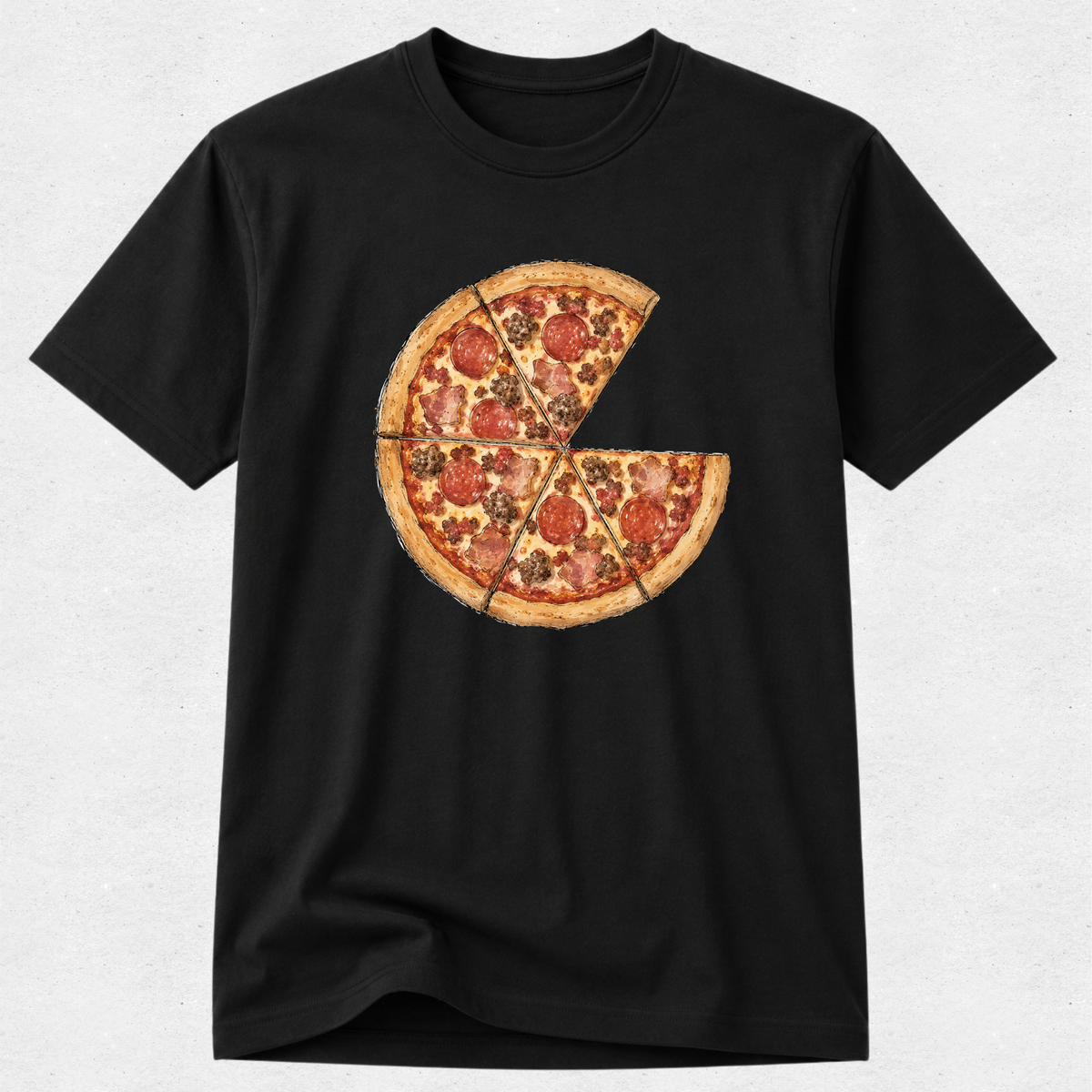 Matching Parent & Child Tshirt - Meatlovers Pizza