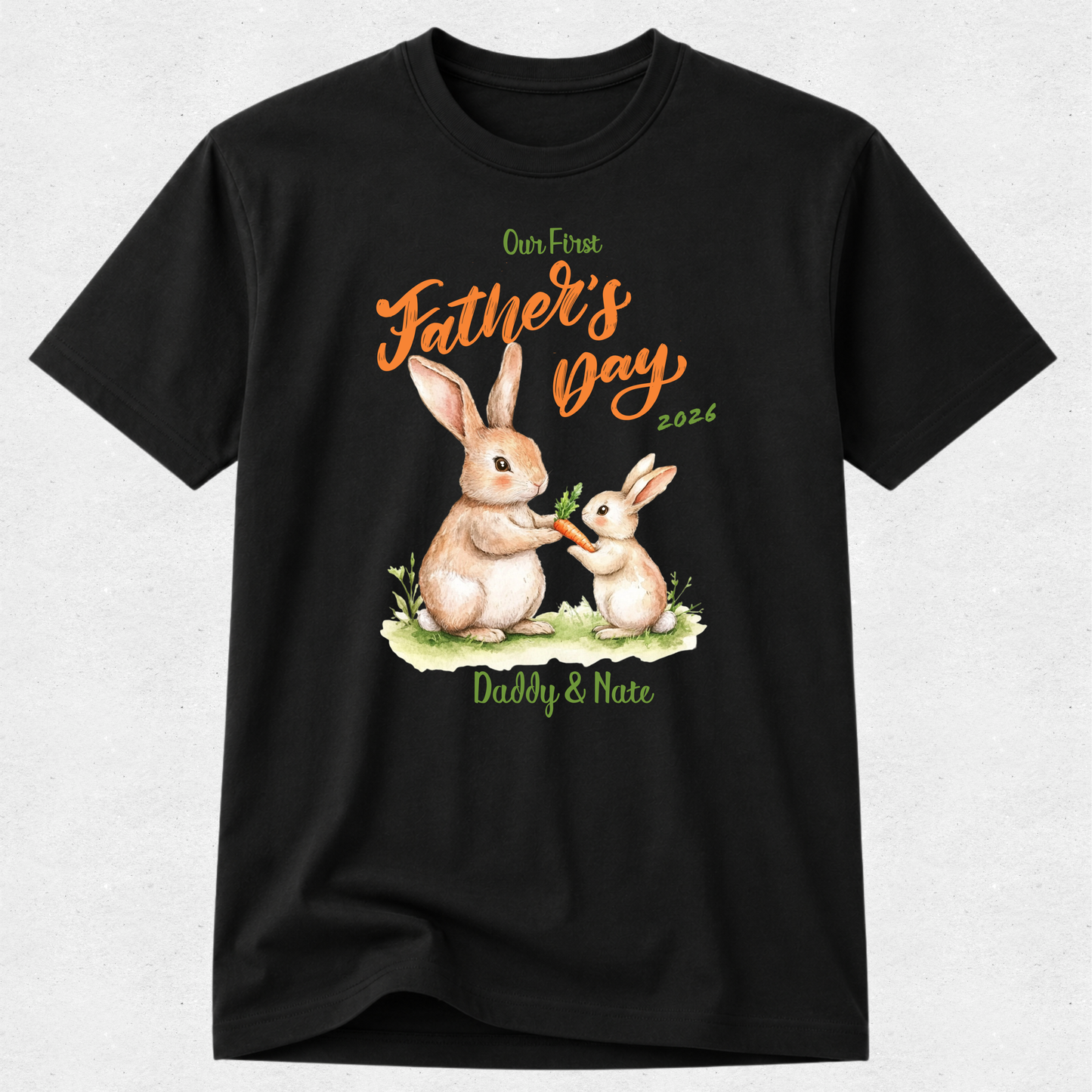 Peter Rabbit - Our First Fathers Day Matching Tshirt