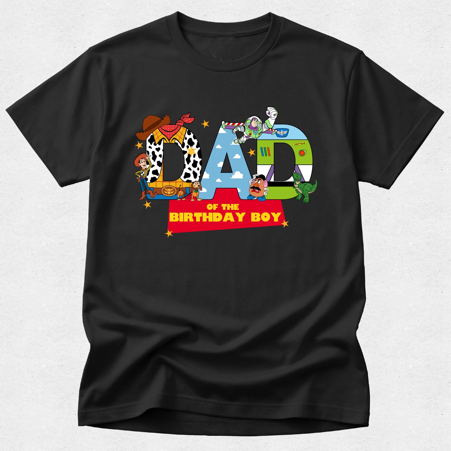 Playroom Legend Family Birthday Tees - Toy Story Inspired Tshirt