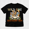 Jungle Safari Jeep Birthday Tshirt