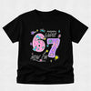 I Was 6 Now I’m 7 Birthday Trend T-Shirt- Floral Crown Theme