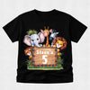 Jungle Safari Animal Birthday Tshirt