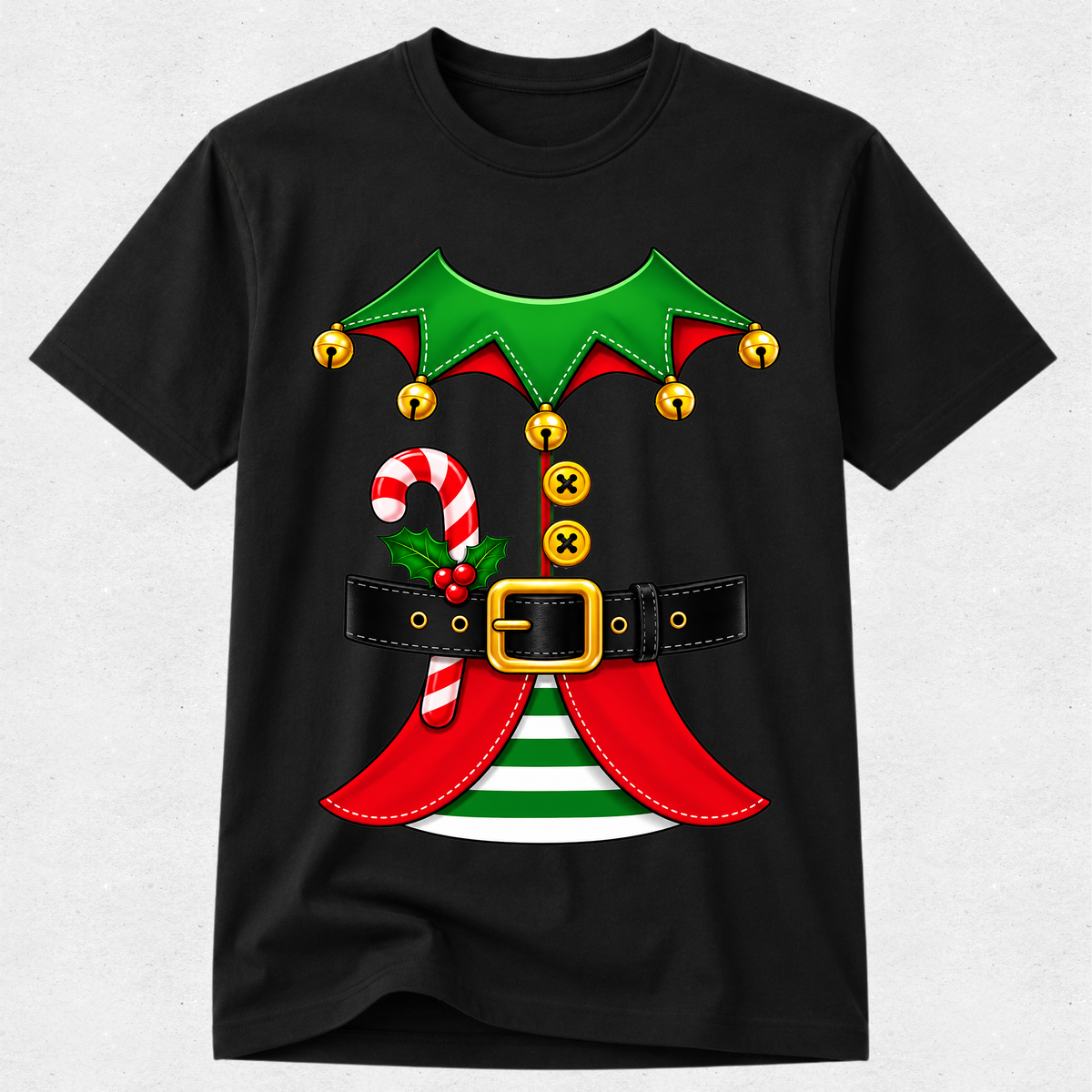 Elf Costume Dress Up  - Christmas Tshirt