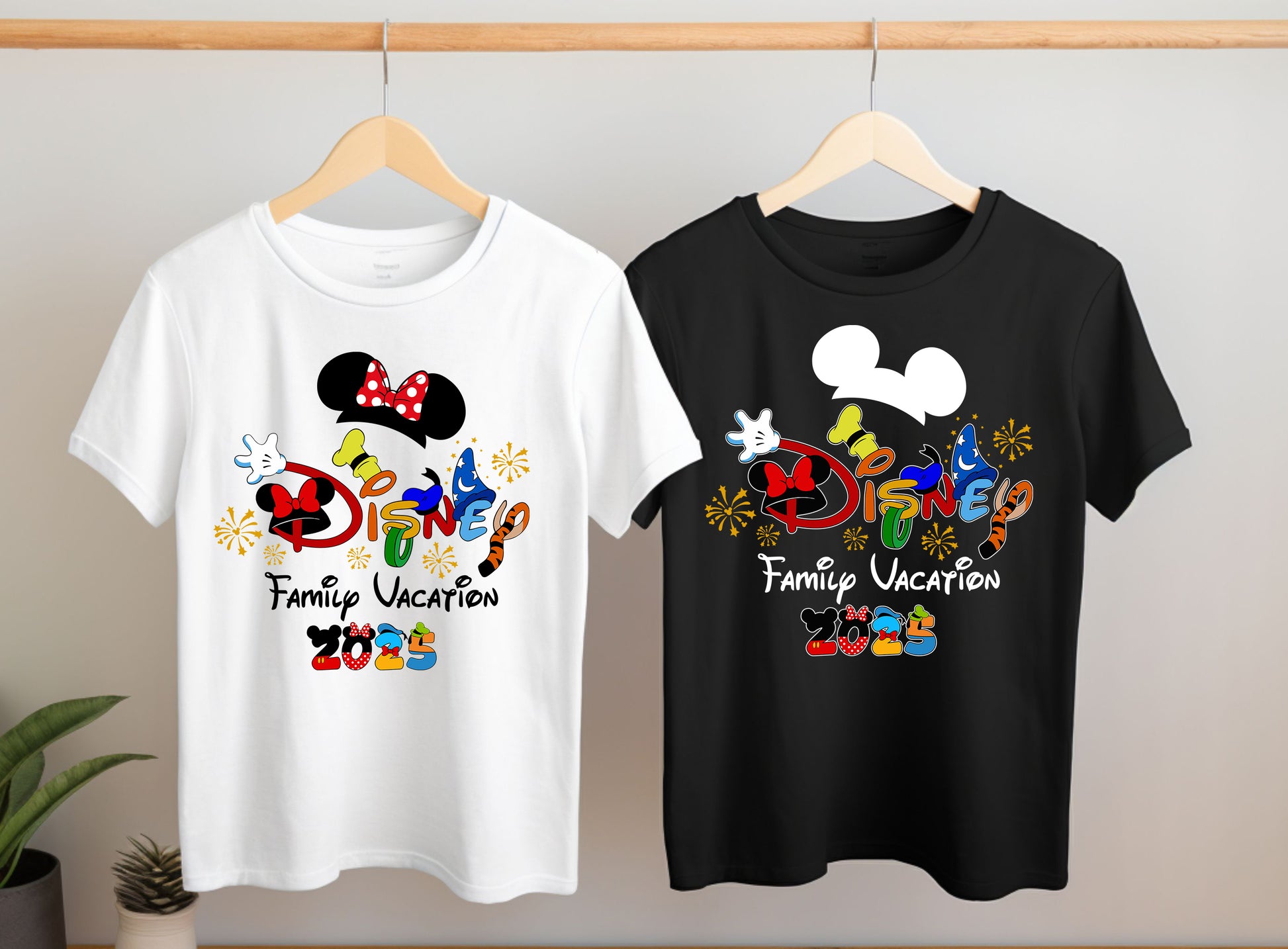 Playful Here We Go tee – perfect gift for Disney lovers and theme park trips