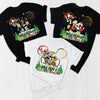 Merry & Bright Disney inspired Christmas shirt for family outfits