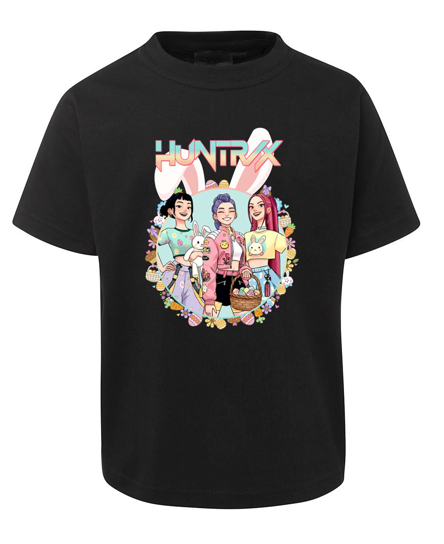 Easter Bunny Demon Hunter Tshirt - Kpop Aesthetic Graphic