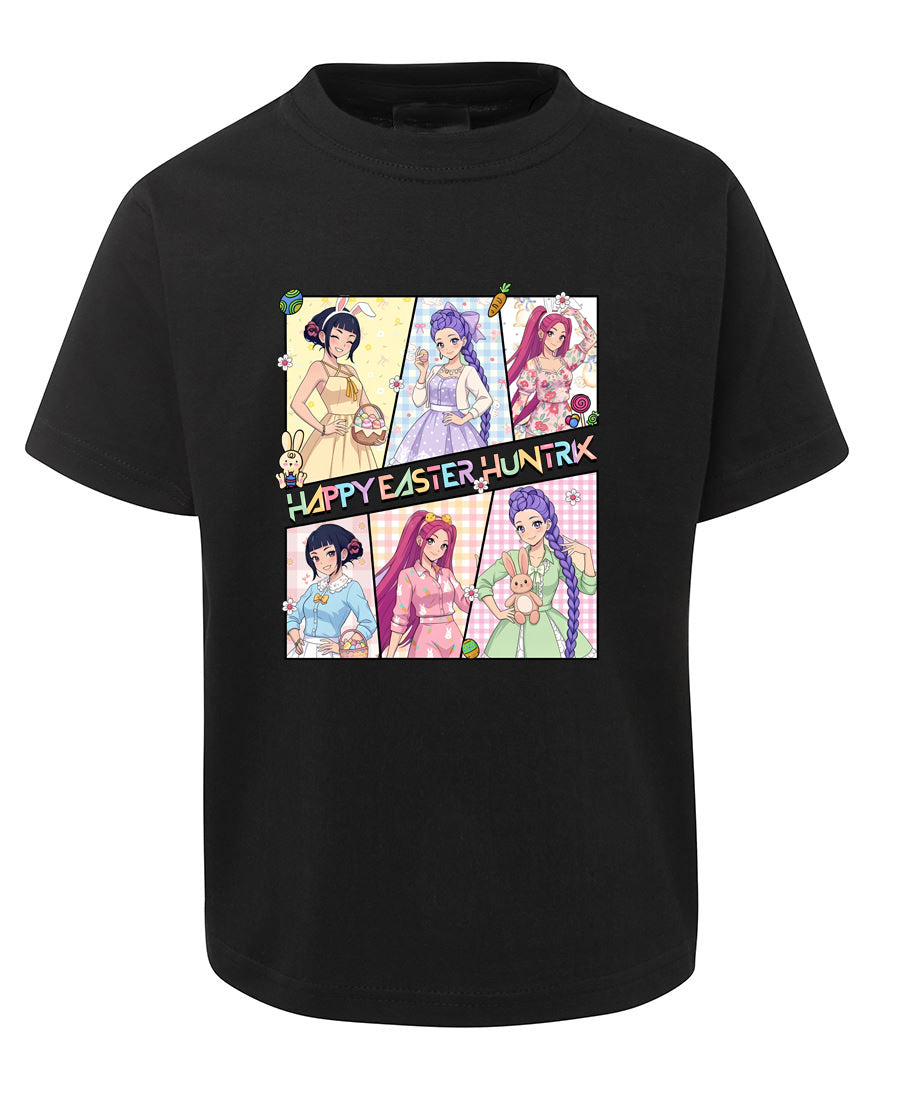 Happy Easter Huntrix Easter Themed Tshirt - Kpop Eras Style