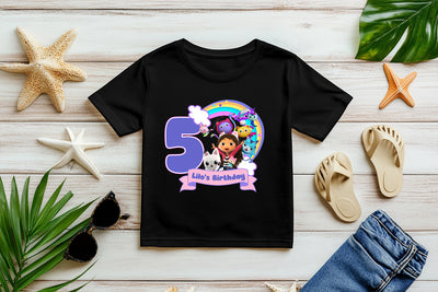 Gabby's Dollhouse Inspired Birthday T-Shirt #3