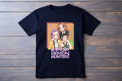 Trendy K-Pop inspired tee featuring pop dreamers print