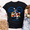 Close-up of Deck Party Ready Disney Cruise inspired t-shirt design details