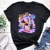 Birthday themed K-Pop inspired Demon Hunters graphic tee
