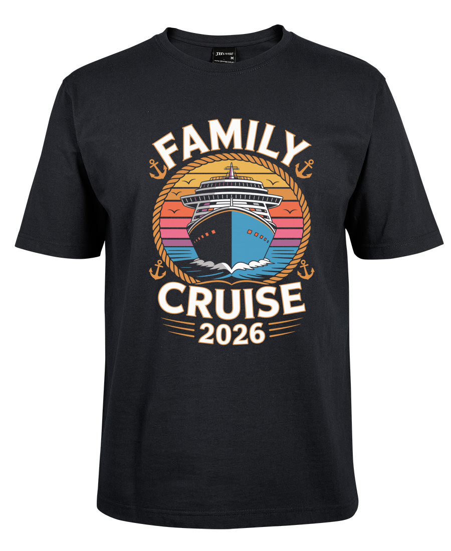 Family Cruise Anchor - Matching Holiday T-Shirt
