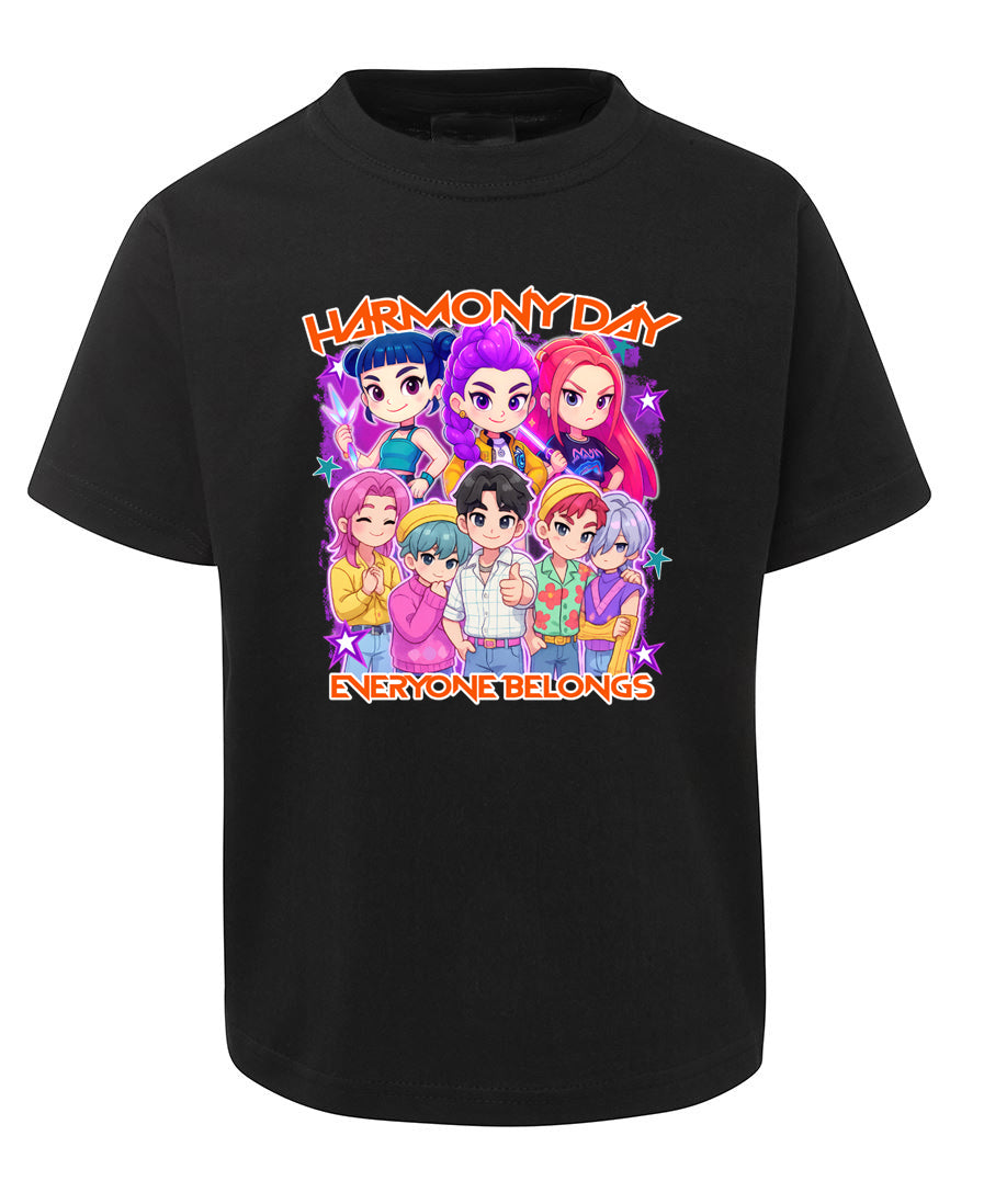 Harmony Day Kpop Star Idols Inspired Tshirt - Everyone Belongs