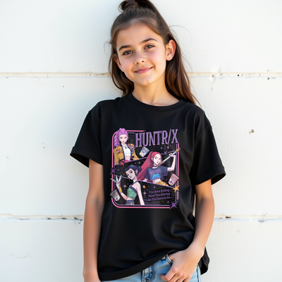 Born to Be K-Pop Demon Hunters graphic t-shirt with idol artwork