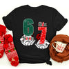 Santa Hands Christmas Craze 67 shirt displayed flat